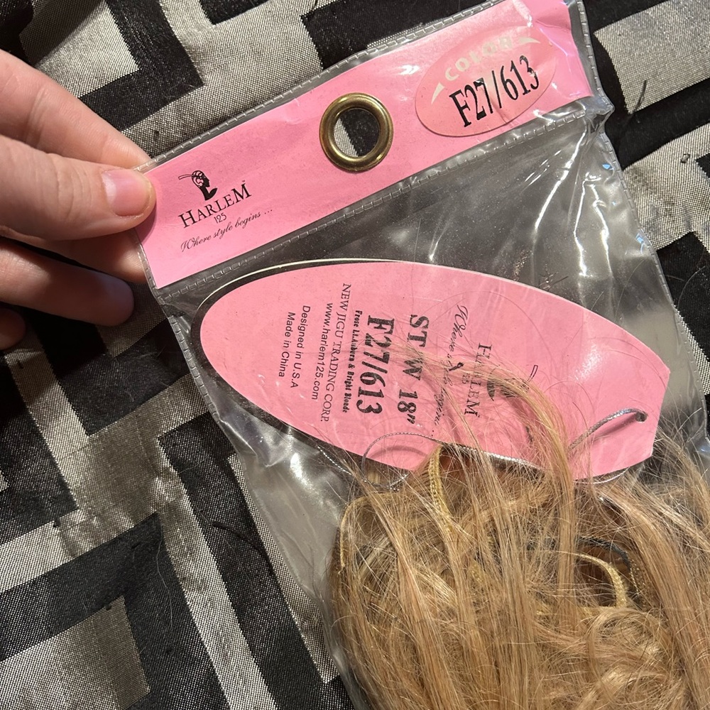 Blonde Extensions